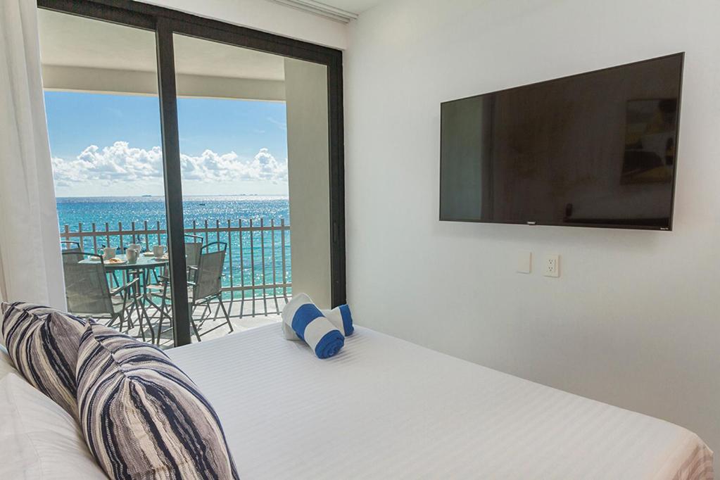 It Beach 302 Y 003 Primera Linea De Playa Beach Плая-дель-Кармен Экстерьер фото